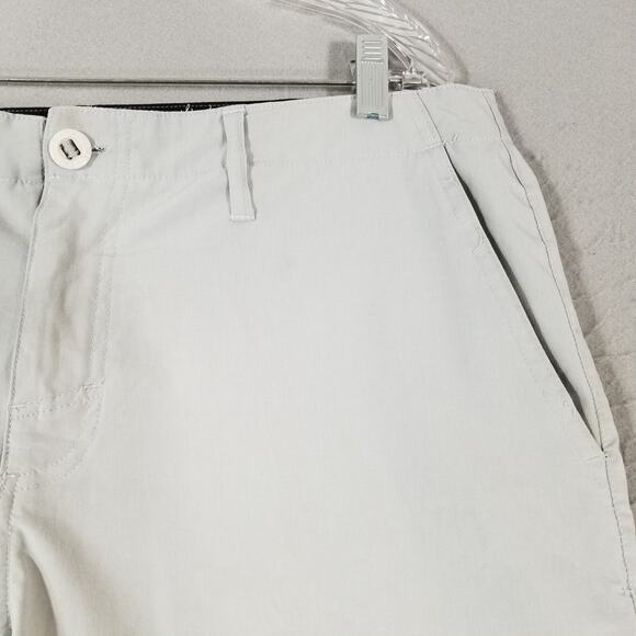 Salt Life SLX-QD Hybrid shorts men's 36x9 Gray Plex stretch Dri-Fit Beach fish - Picture 3 of 16